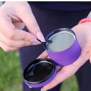 New Matte Purple 2.5 inch Herb Spice Grinder